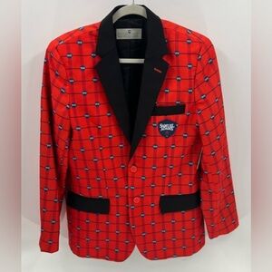 NWT SAMUEL ADAMS Boston TIPSY ELVES Beer Jacket Blazer Mens Size XL  NEW 🔥🔥